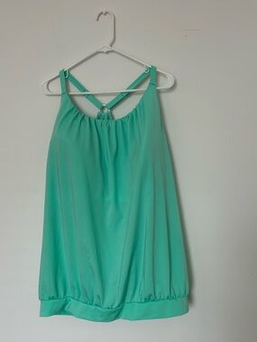 Cacique Swim Tankini Top Bathing Suit Top Size 30